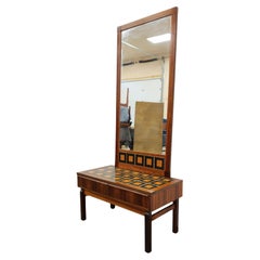 Vintage Danish Modern Rosewood Entry Set