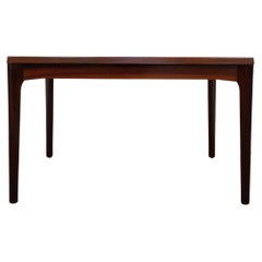 Vintage Danish Modern Rosewood Extendable Dining Table by Henning Kjaernulf