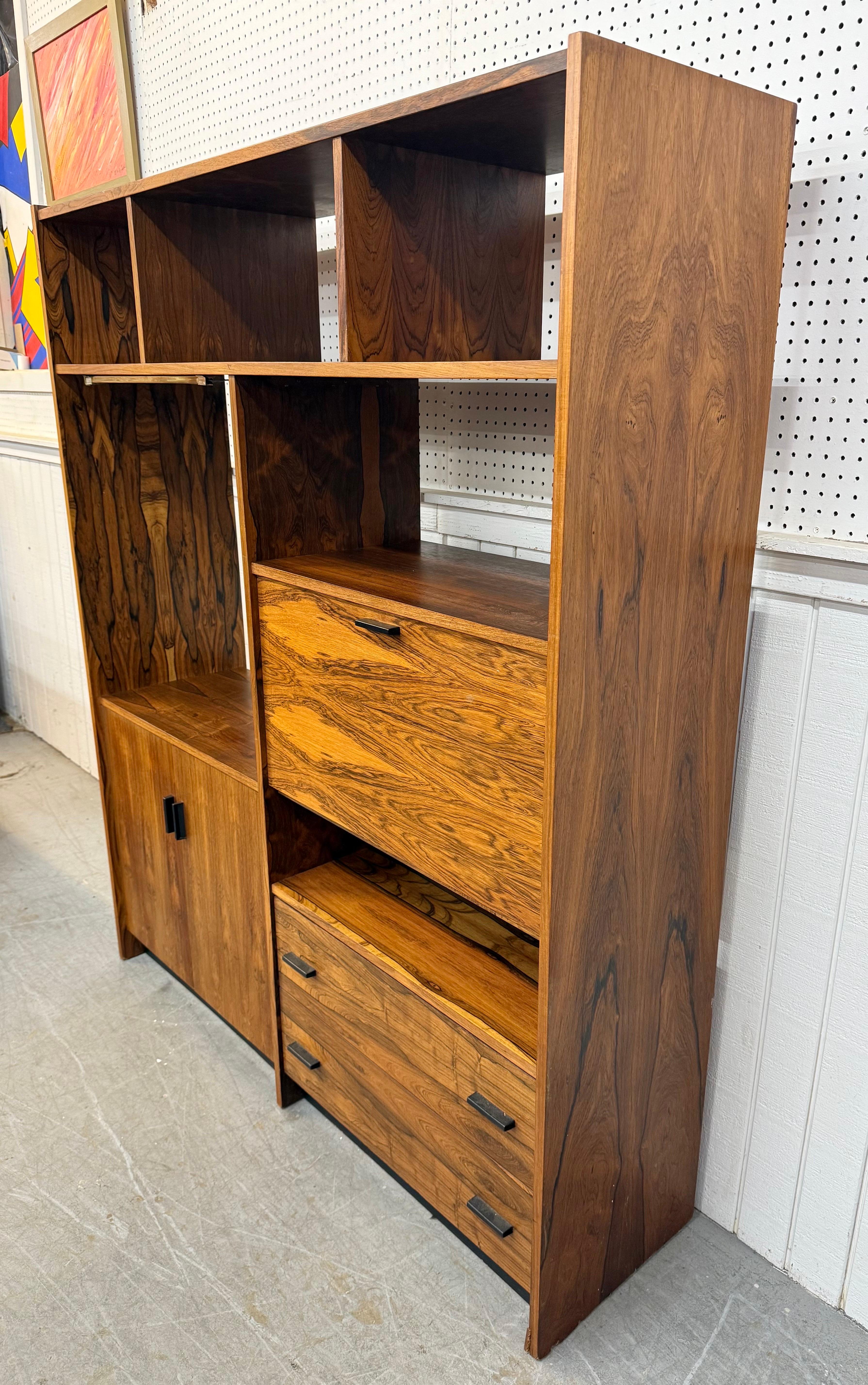 Vintage Danish Modern Rosewood Raumteiler (Moderne der Mitte des Jahrhunderts) im Angebot