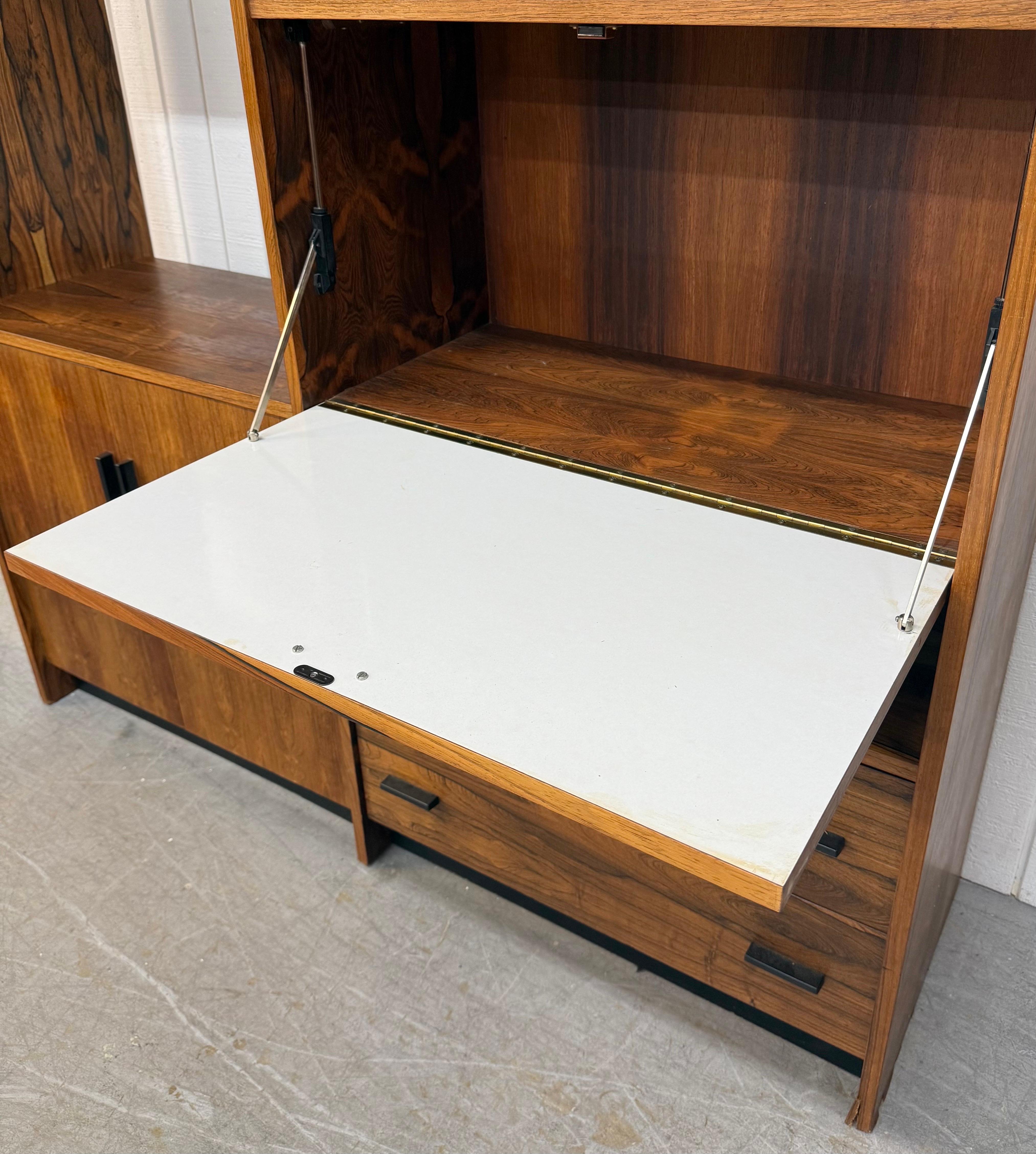 Vintage Danish Modern Rosewood Raumteiler (Dänisch) im Angebot