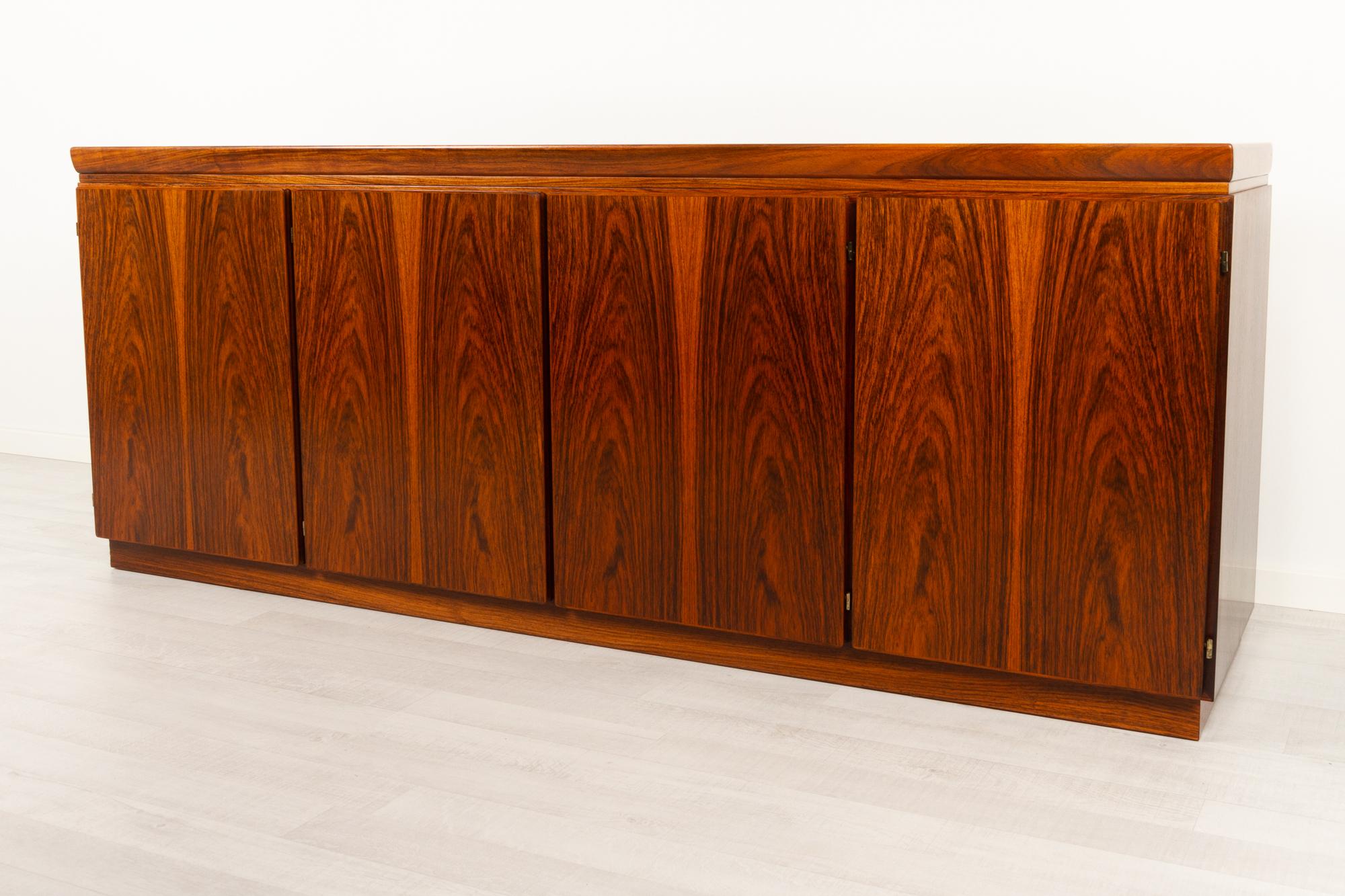 Vintage Danish Modern Rosewood Sideboard by Skovby, 1960s 12