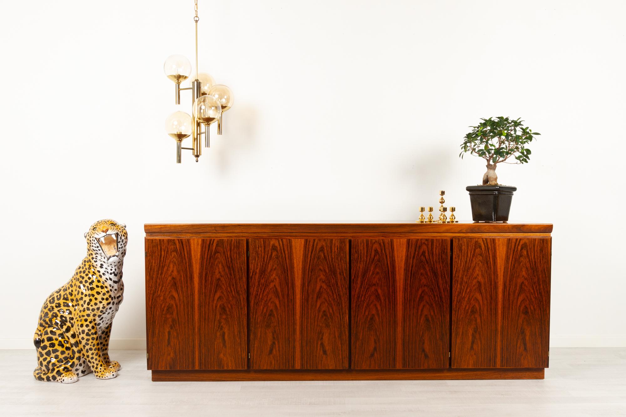 Vintage Danish Modern Rosewood Sideboard by Skovby, 1960s 15