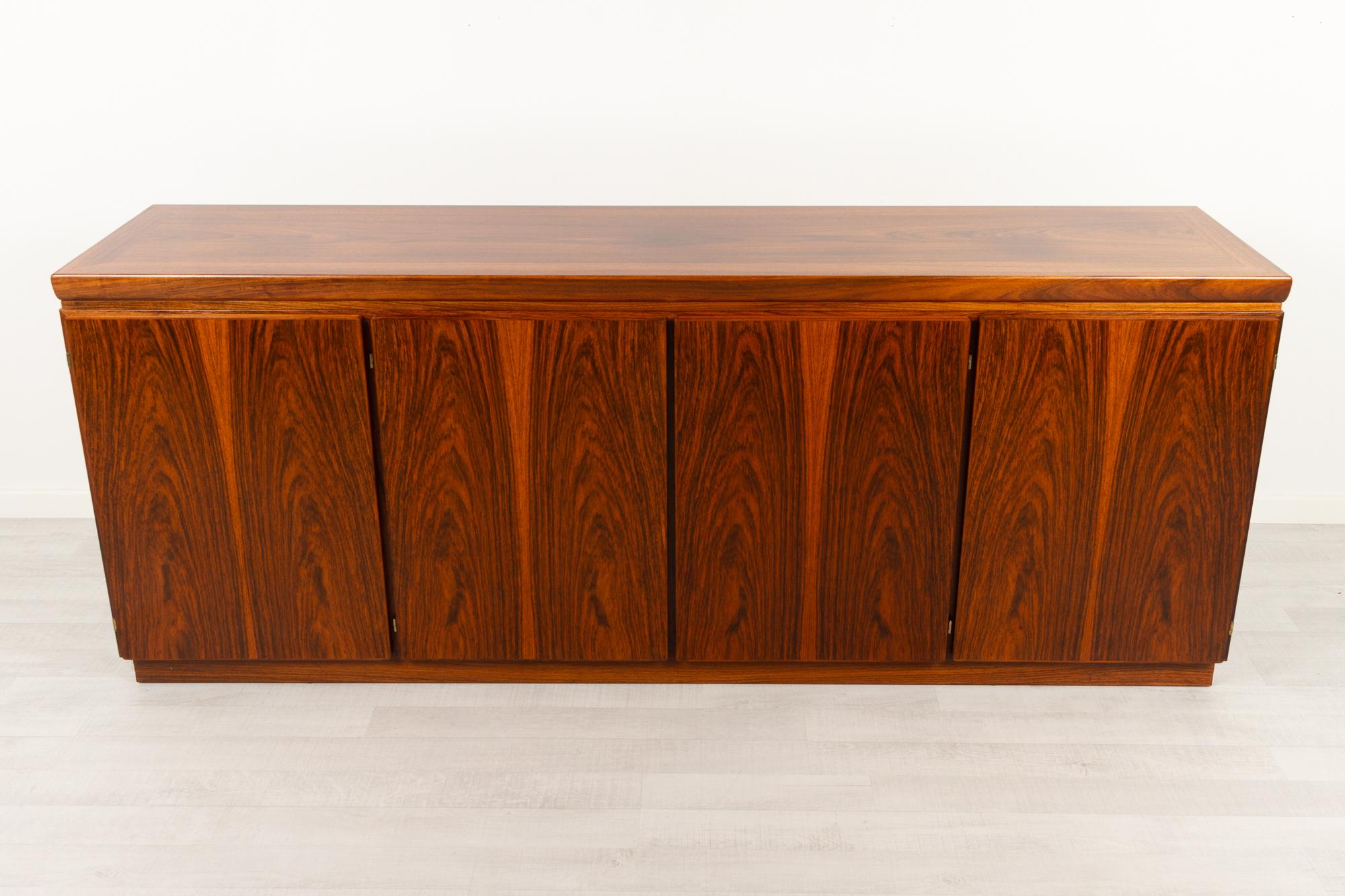 Mid-Century Modern Vintage Danish Modern Rosewood Sideboard by Skovby, 1960s