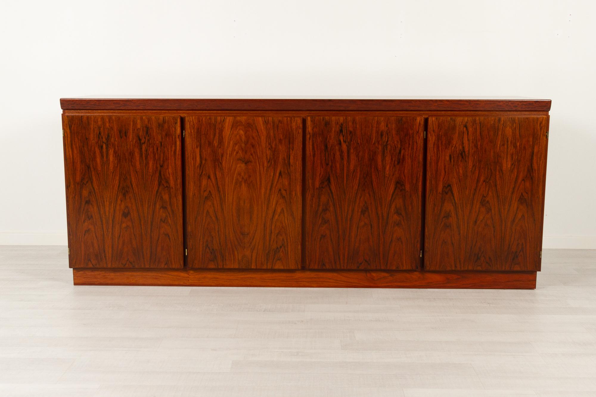 Vintage Danish Modern Rosewood Sideboard by Skovby, 1970s 8