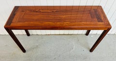 Vintage Danish Modern Rosewood Sofa Table