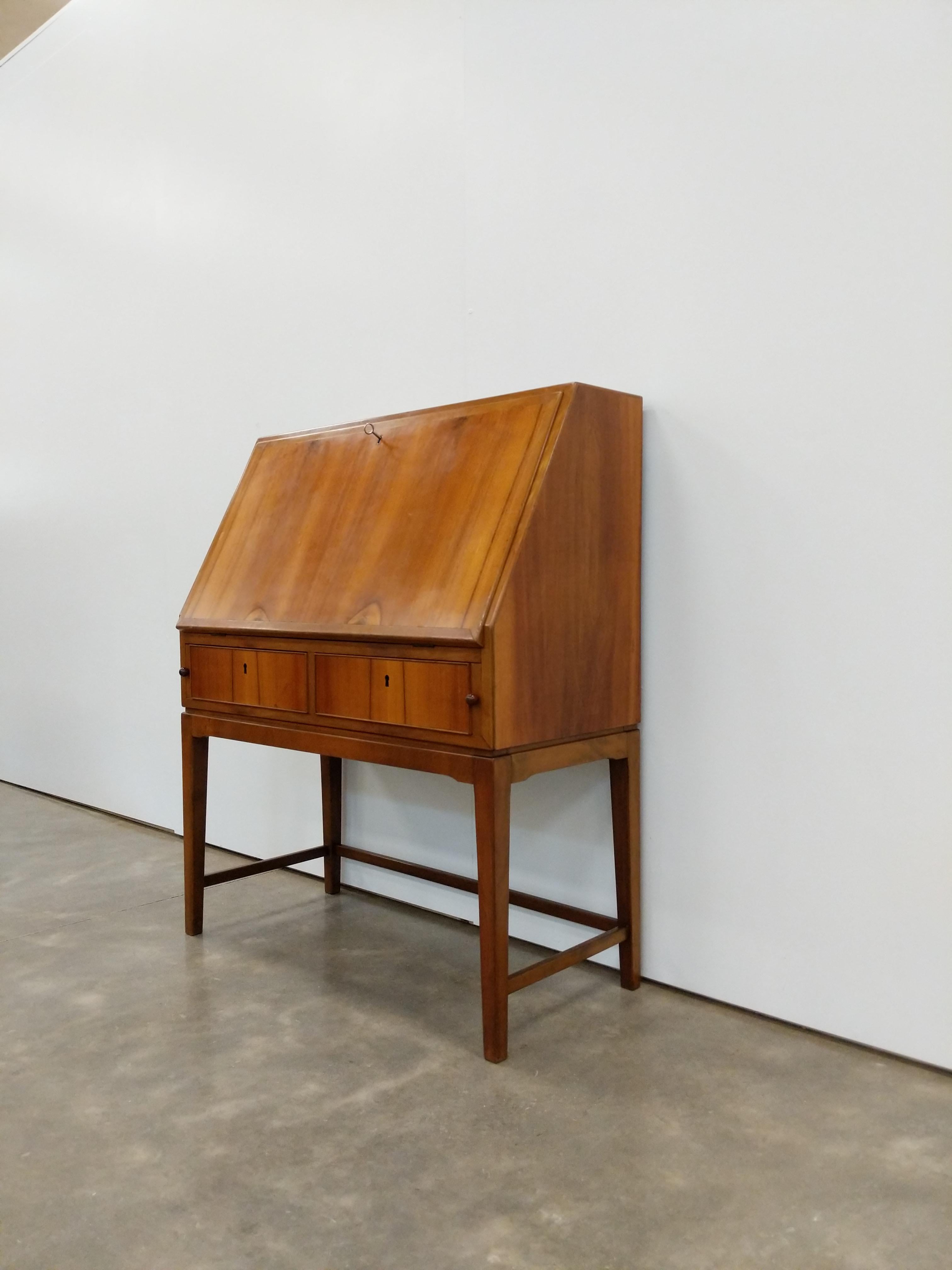 Mid-Century Modern Vintage Danish Modern Secretary Desk / Vanity by Søren Willadsen