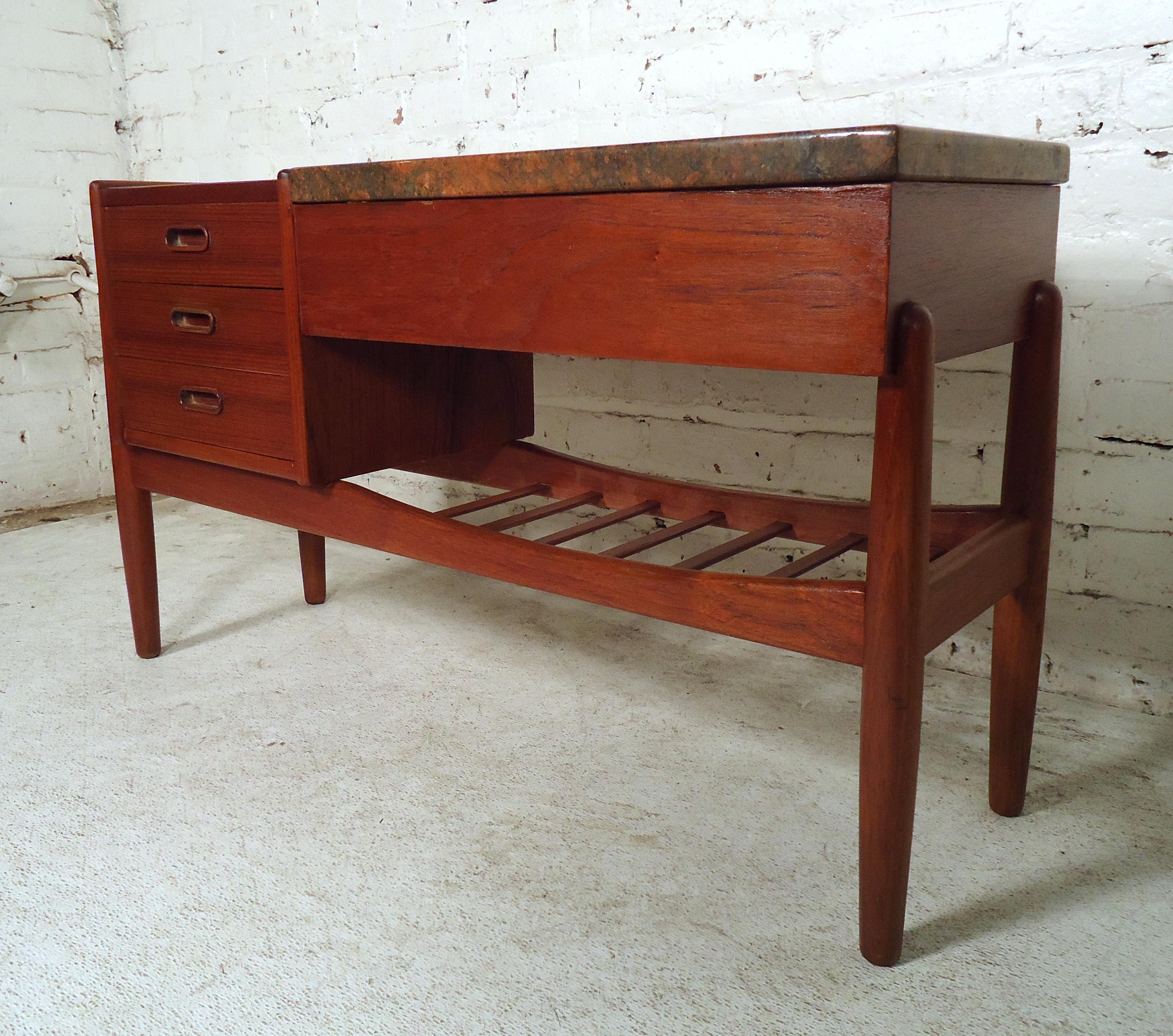 Mid-Century Modern Vintage Danish Modern Side Table
