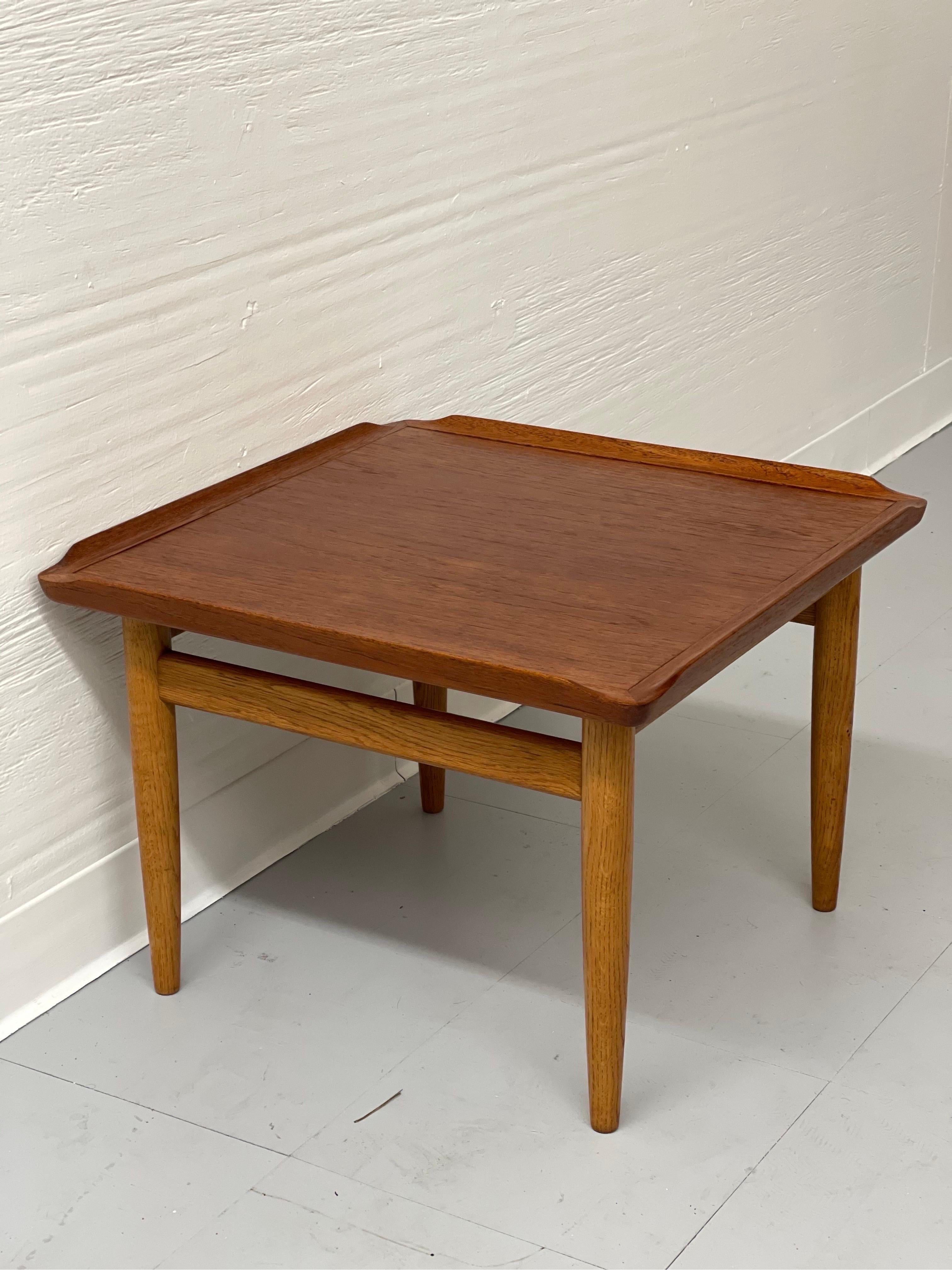 Vintage Danish Modern Table In Good Condition For Sale In Seattle, WA