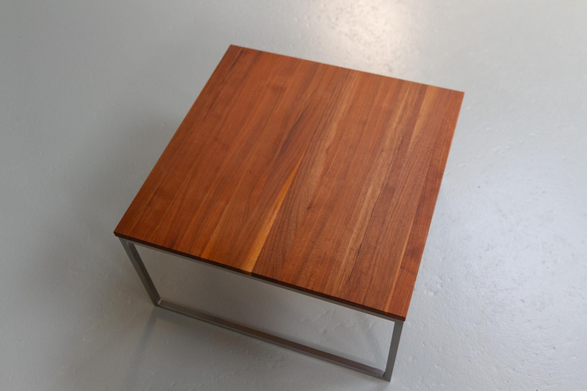 Table basse danoise moderne vintage en teck, années 1960. en vente 7