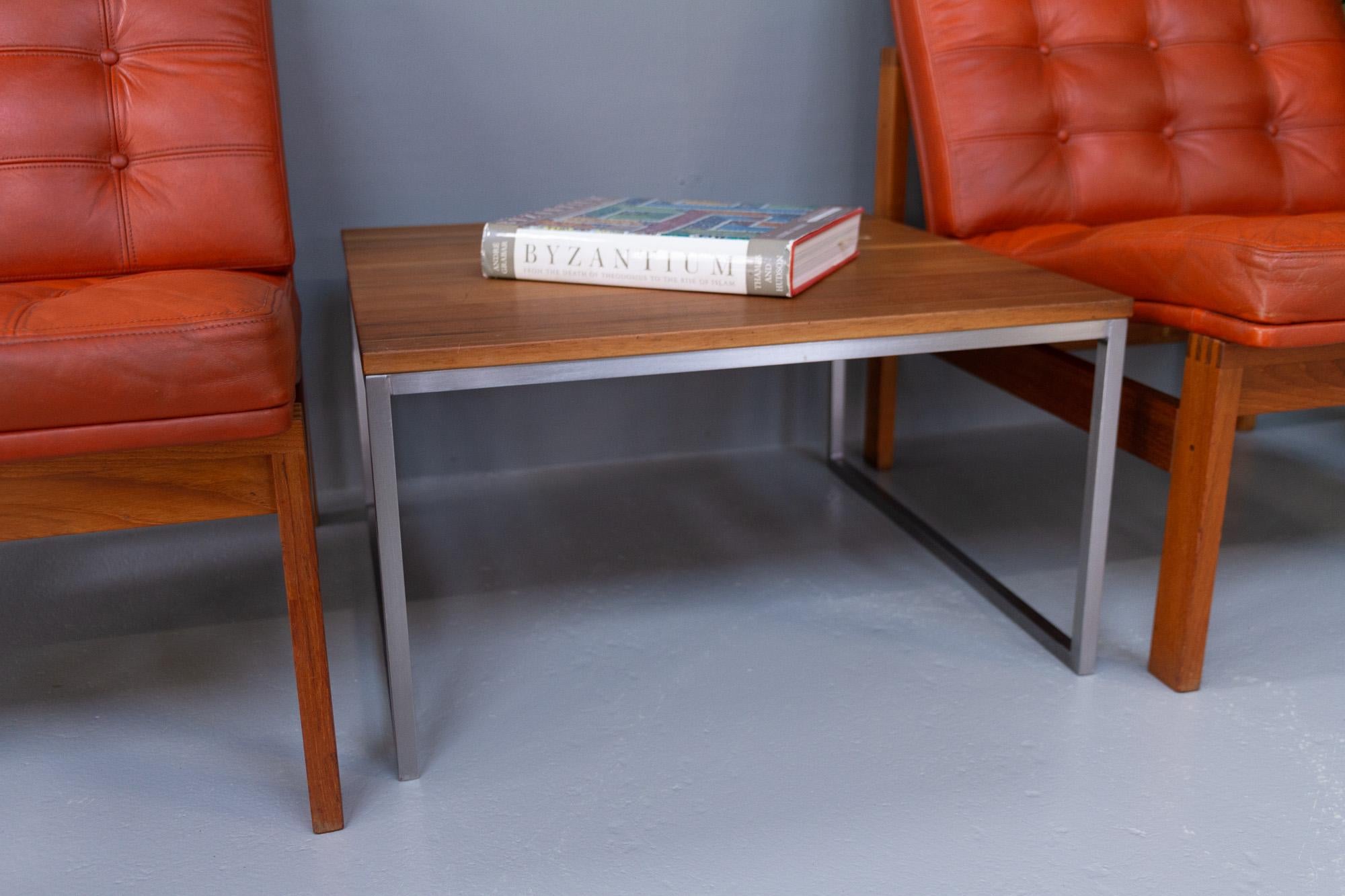 Vintage Danish Modern Teak Coffee Table, 1960s For Sale 13