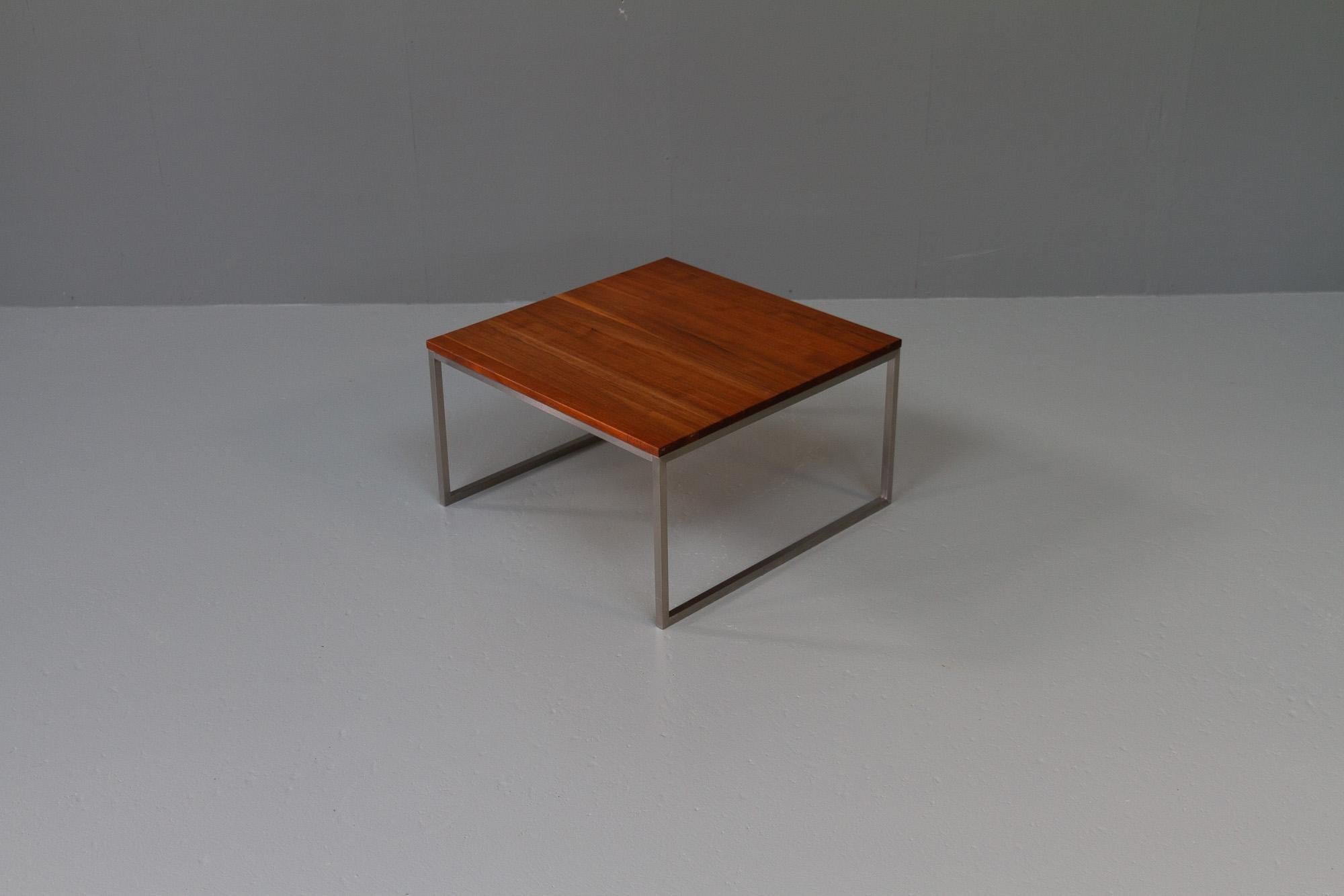 Table basse danoise moderne vintage en teck, années 1960. en vente 13