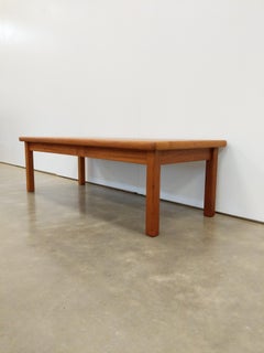 Vintage Danish Modern Teak Coffee Table by A.B.J.