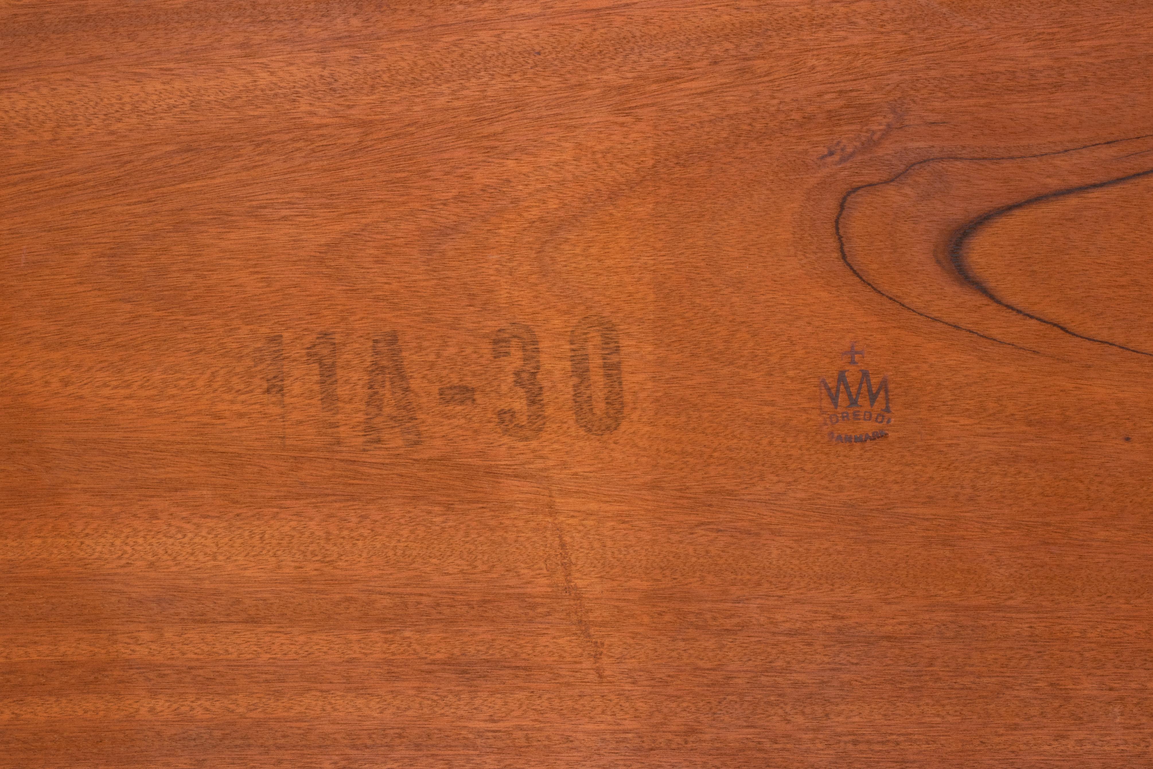 Vintage Danish Modern Teak Coffee Table by Moreddi For Sale 2