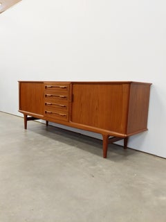 Vintage Danish Modern Teak Credenza by Bordum & Nielsen
