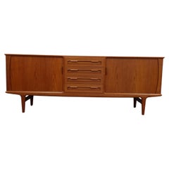 Vintage Danish Modern Teak Credenza by Bordum 
Nielsen