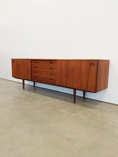 Vintage Danish Modern Teak Credenza