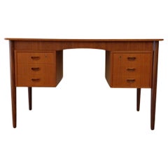 Vintage Danish Modern Teak Desk