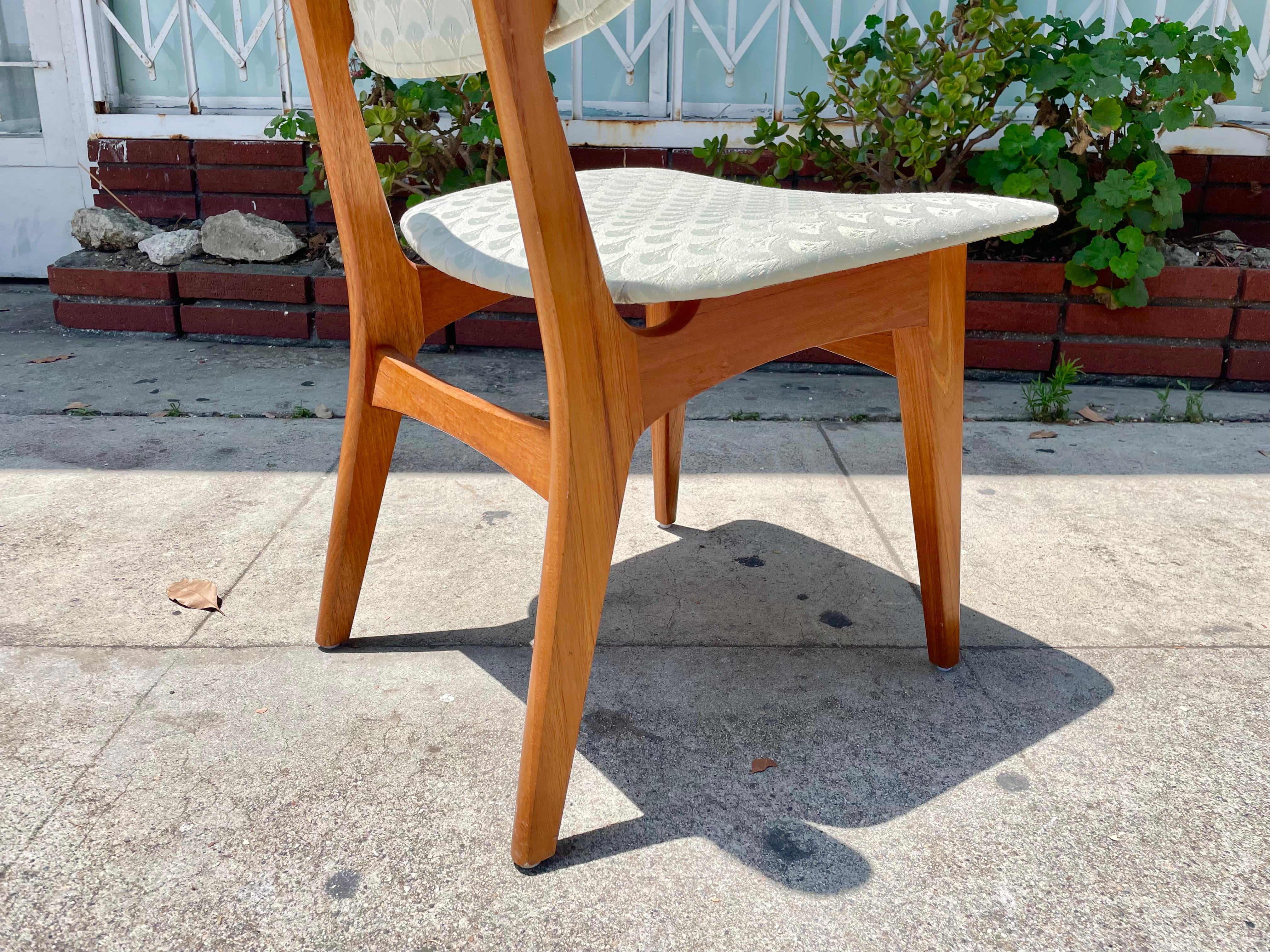 Vintage Danish Modern Teak Dining Chairs for Brødrene Sørheim For Sale 7