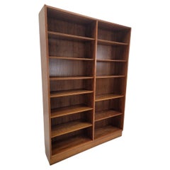 Vintage Danish Modern Teak Double Bookcase by Carlo Jensen for Poul Hundevad