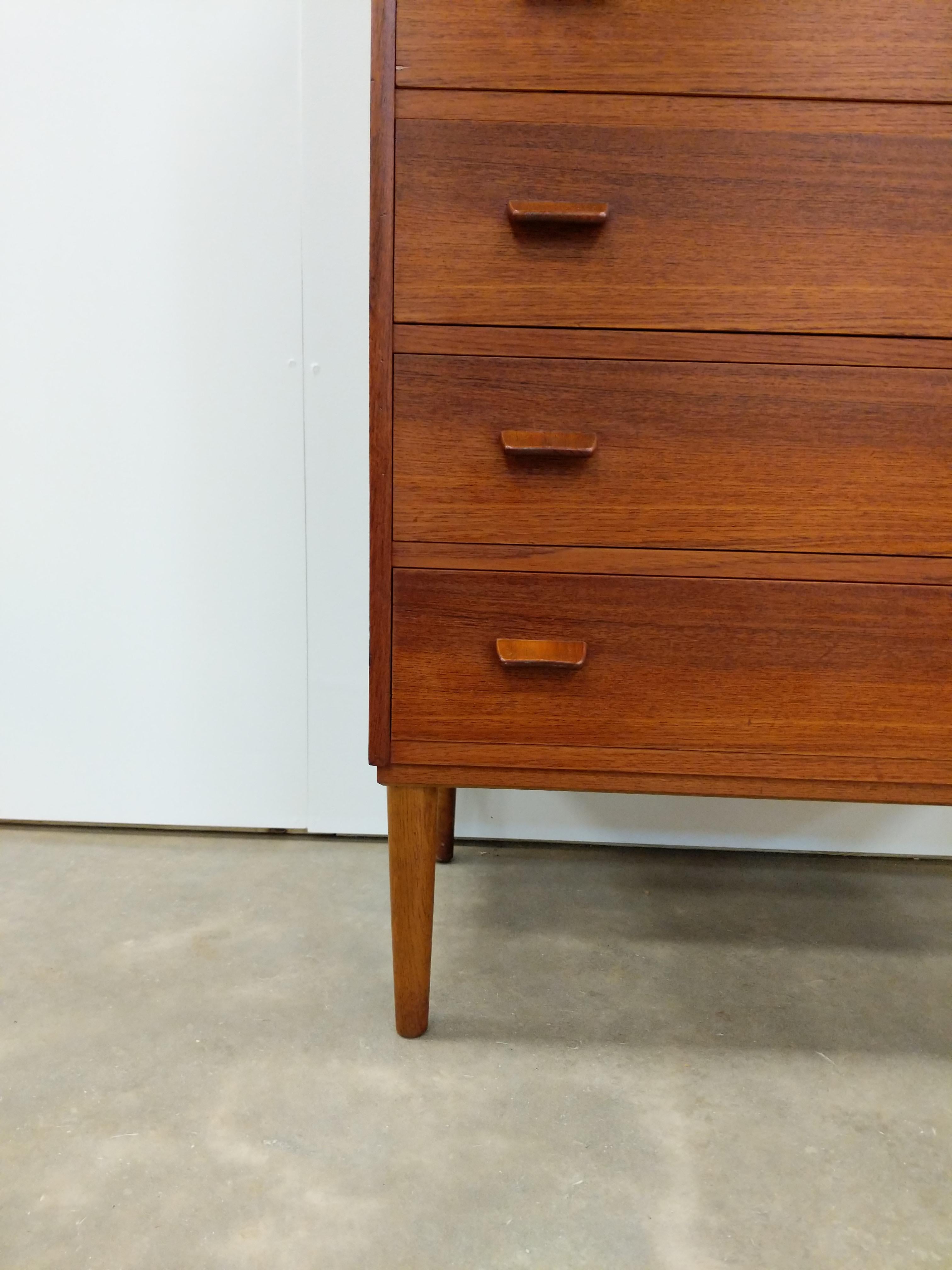 20th Century Vintage Danish Modern Teak Dresser by Munch Slagelse