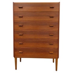 Vintage Danish Modern Teak Dresser by Munch Slagelse