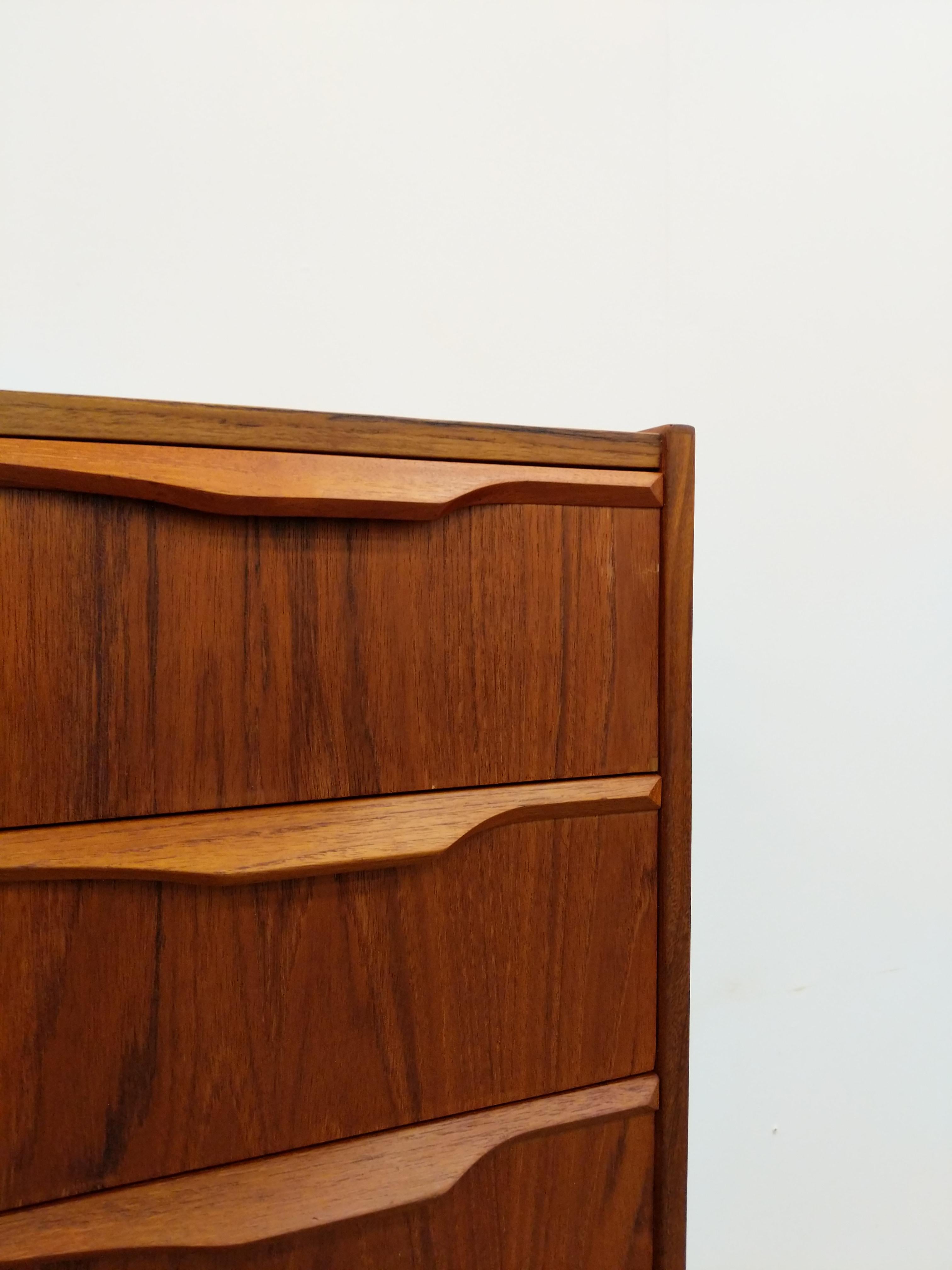 Cómoda vintage danesa moderna de teca de Ønskemøbler Teca en venta