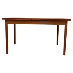 Tavolo da pranzo allungabile danese moderno in teak di FDB Møbler