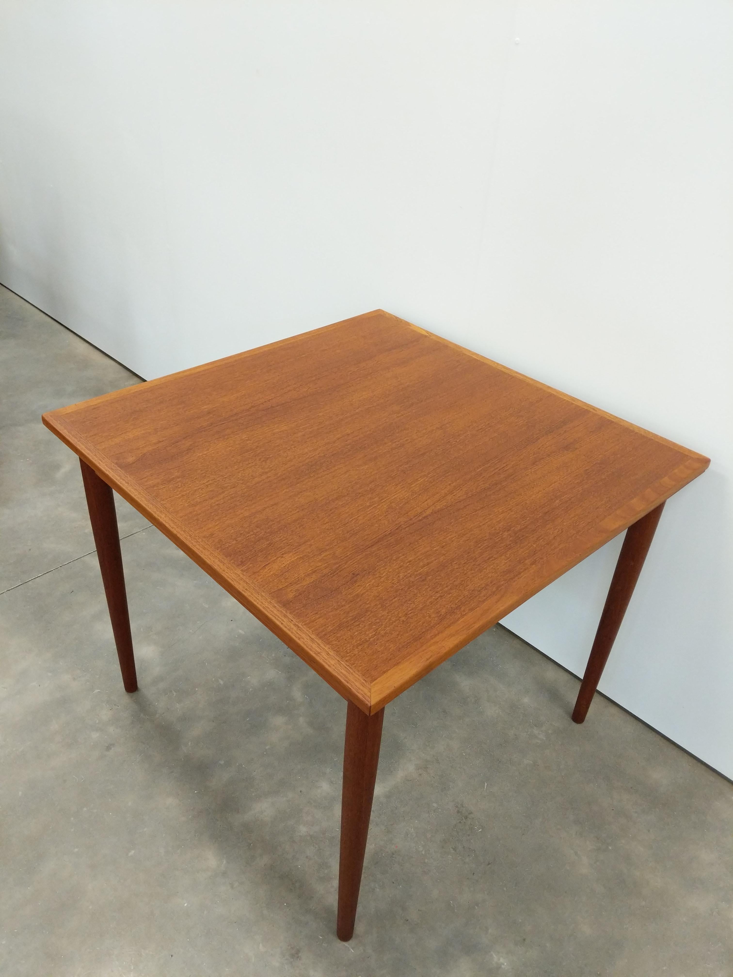 Mid-Century Modern Vintage Danish Modern Teak Extendable Dining Table by Fornem Møbelkunst