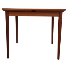 Vintage Danish Modern Teak Extendable Dining Table by Fornem Møbelkunst