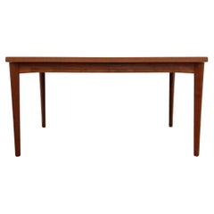 Vintage Danish Modern Teak Extendable Dining Table