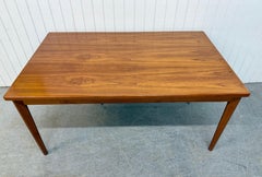 Vintage Danish Modern Teak Extension Dining Table