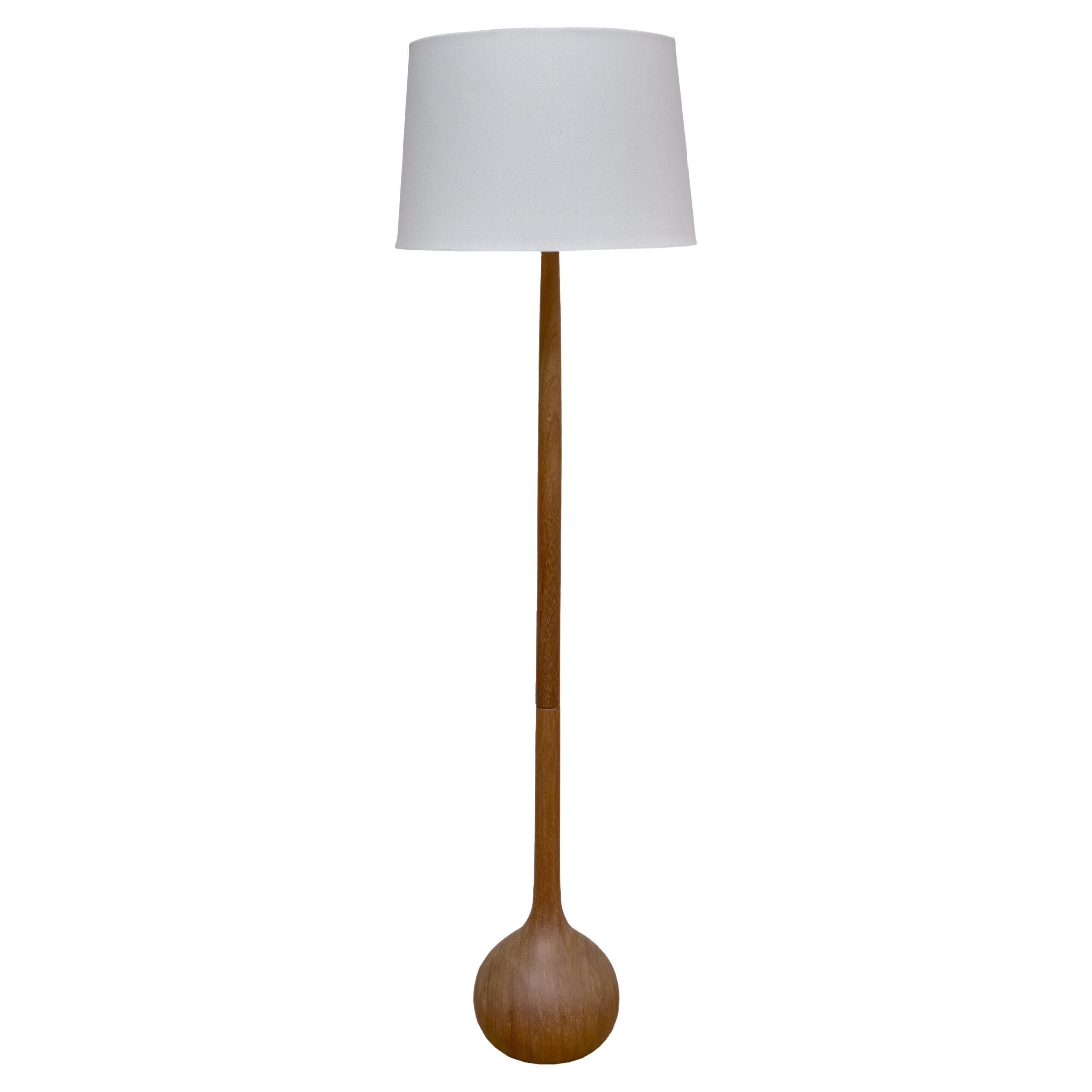 Vintage Danish Modern Teak Floor Lamp