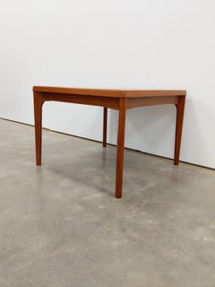 Vintage Danish Modern Teak Henning Kjaernulf Coffee Table / Side Table
