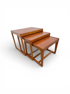 Vintage Danish Modern Teak Nesting Tables - Set of 3