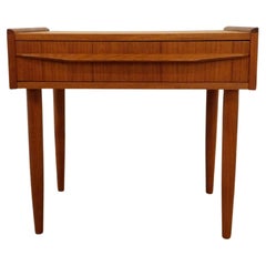 Vintage Danish Modern Teak Nightstand / Low Chest