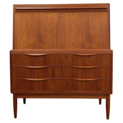 Vintage Danish Modern Teak Secretary Desk