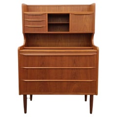 Vintage Danish Modern Teak Secretary Desk / Vanity
