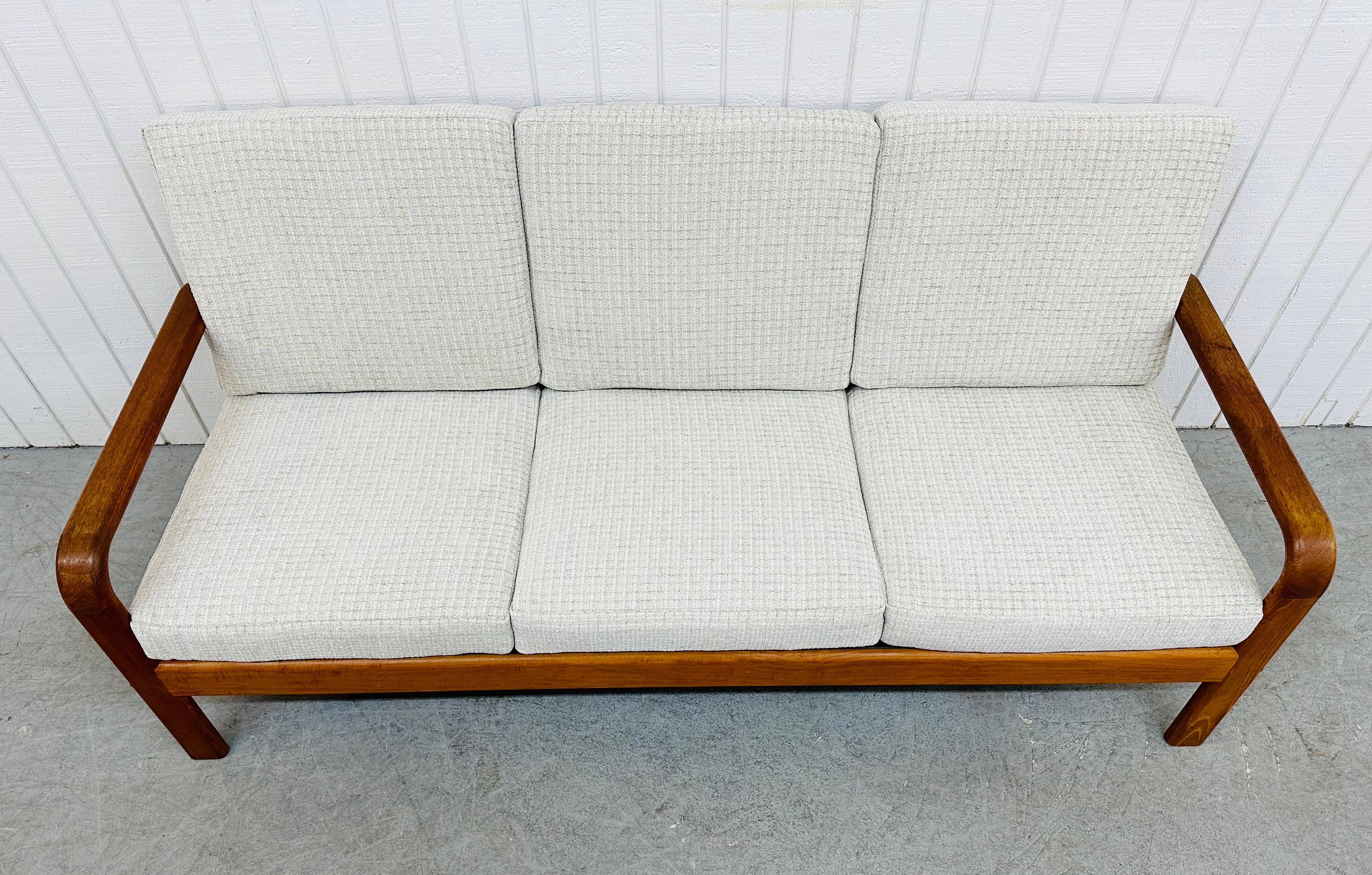 American Vintage Danish Modern Teak Sofa