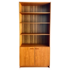 Vintage Danish Modern Teak Storage Cabinet/ Bookcase