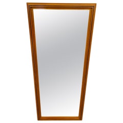 Vintage Danish Modern Teak Wall Mirror