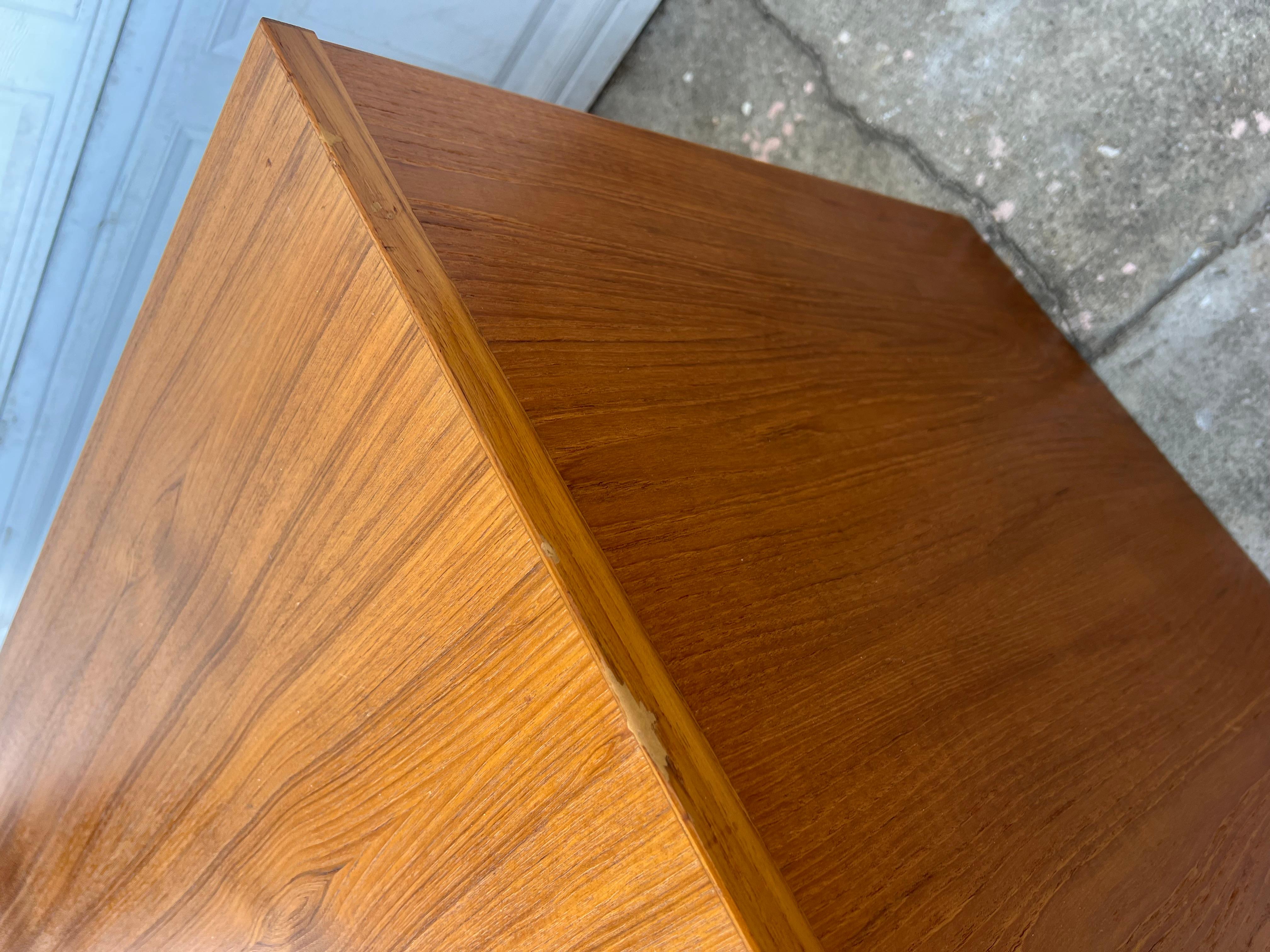 Vintage Danish Modern Teak Writing Desk/ Executive Desk 1