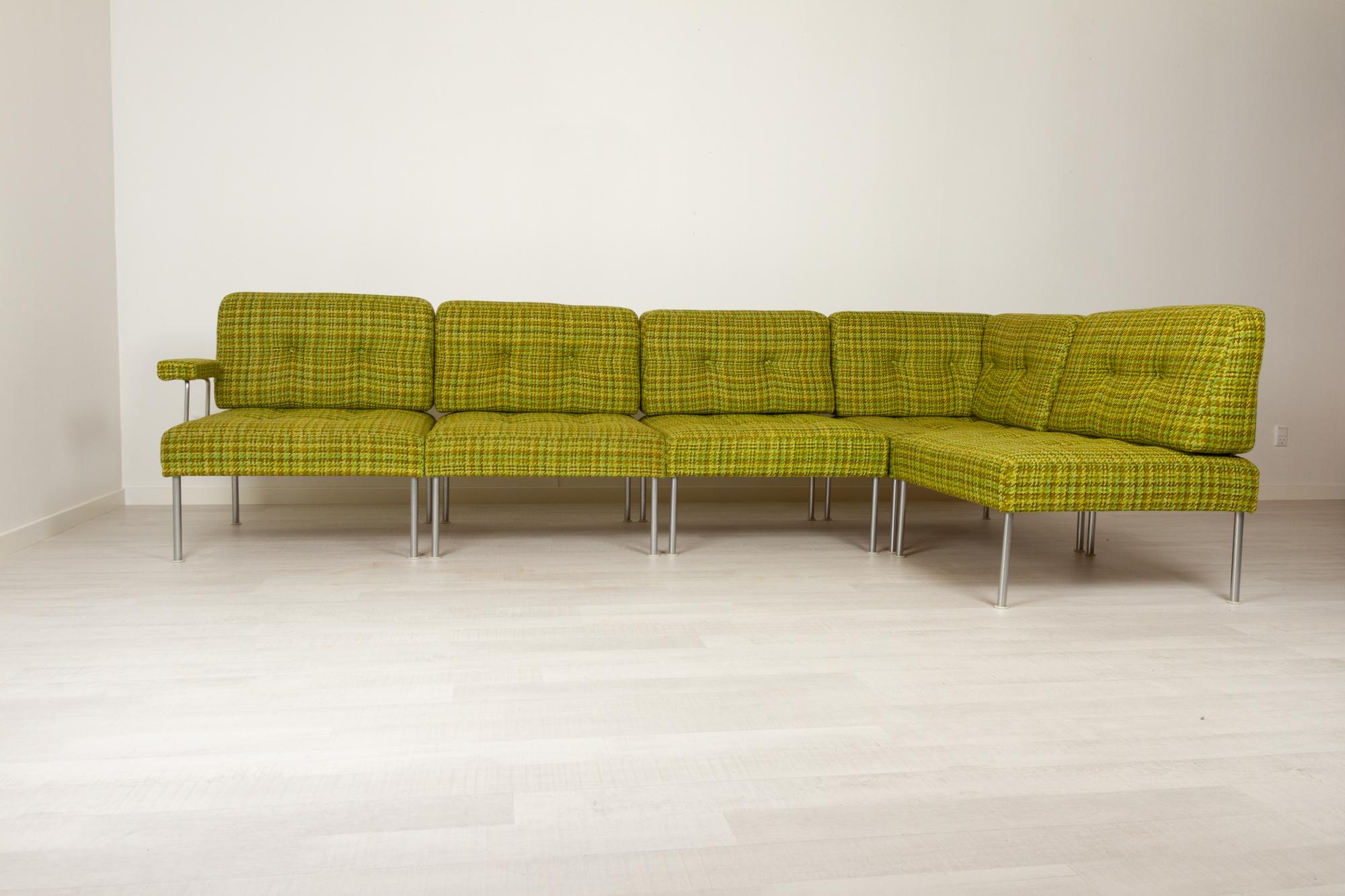 Vintage Danish modular revolte sofa by Poul Cadovius for Cado/ France & Son, 1970s
The Revolte sofa was designed in the 1960s by Danish designer and architect Poul Cadovius. The idea behind it was that the customer could keep rearranging the sofa