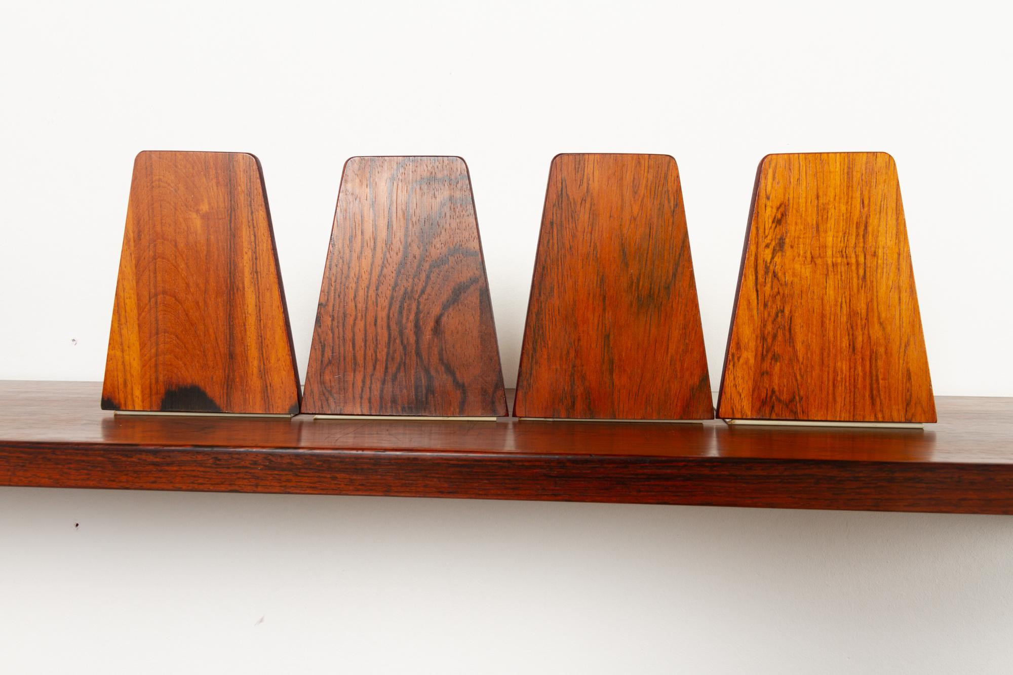 Vintage Danish Modular Rosewood Wall Unit by Kai Kristiansen for FM 1960s 11