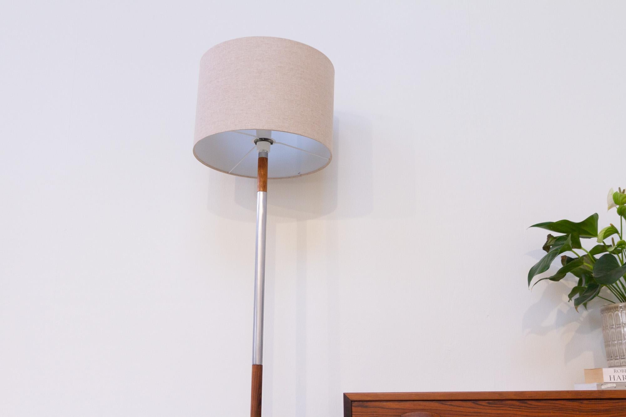 Mid-Century Modern Vintage Danish Monolit Floor Lamp by Jo Hammerborg for Fog & Mørup, 1960s For Sale