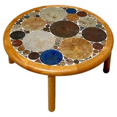 Vintage Danish Mosaic Coffee Table by Tue Poulsen for Haslev, circa 1960s