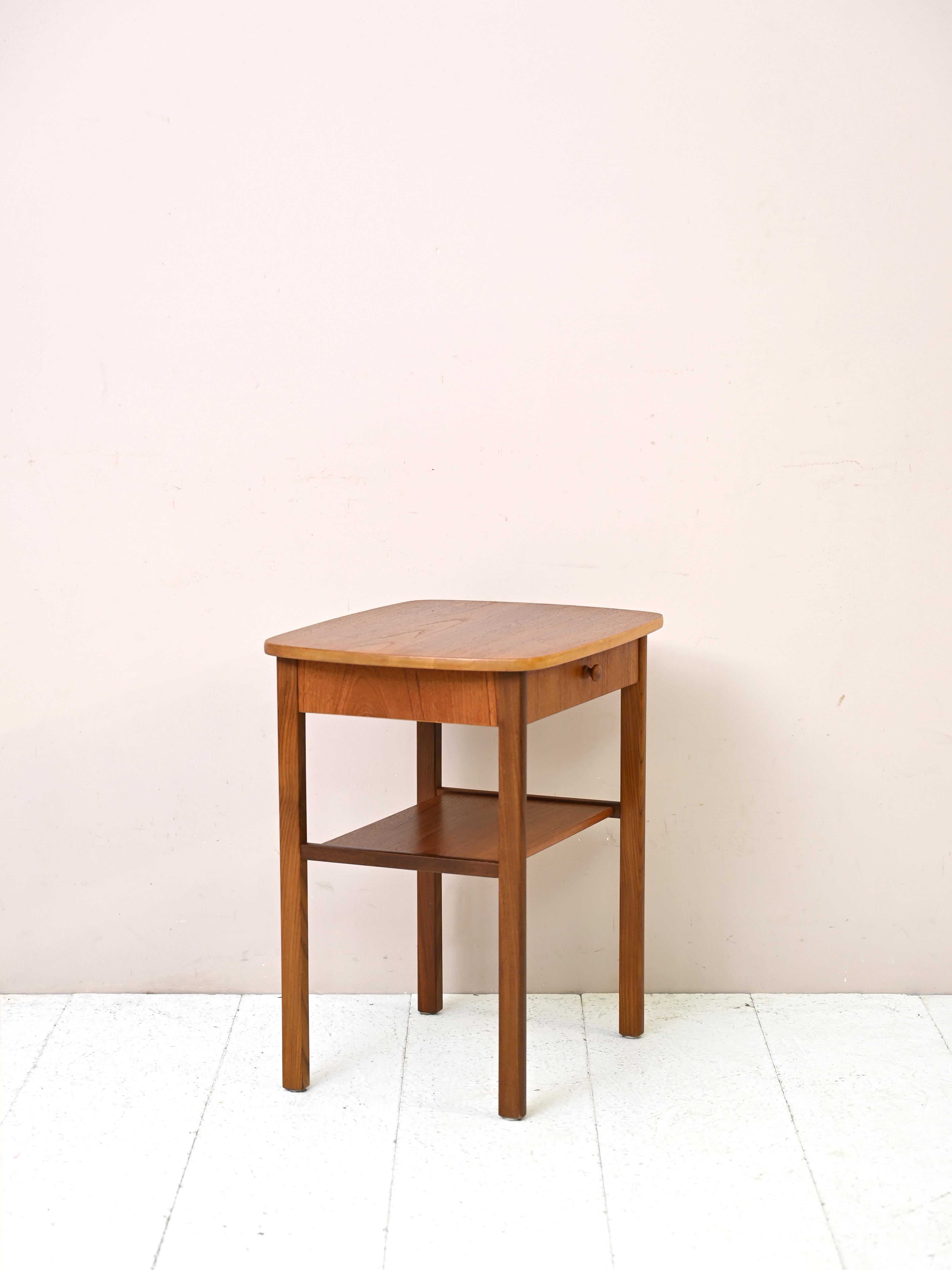 Scandinavian Modern Vintage Danish Nightstand
