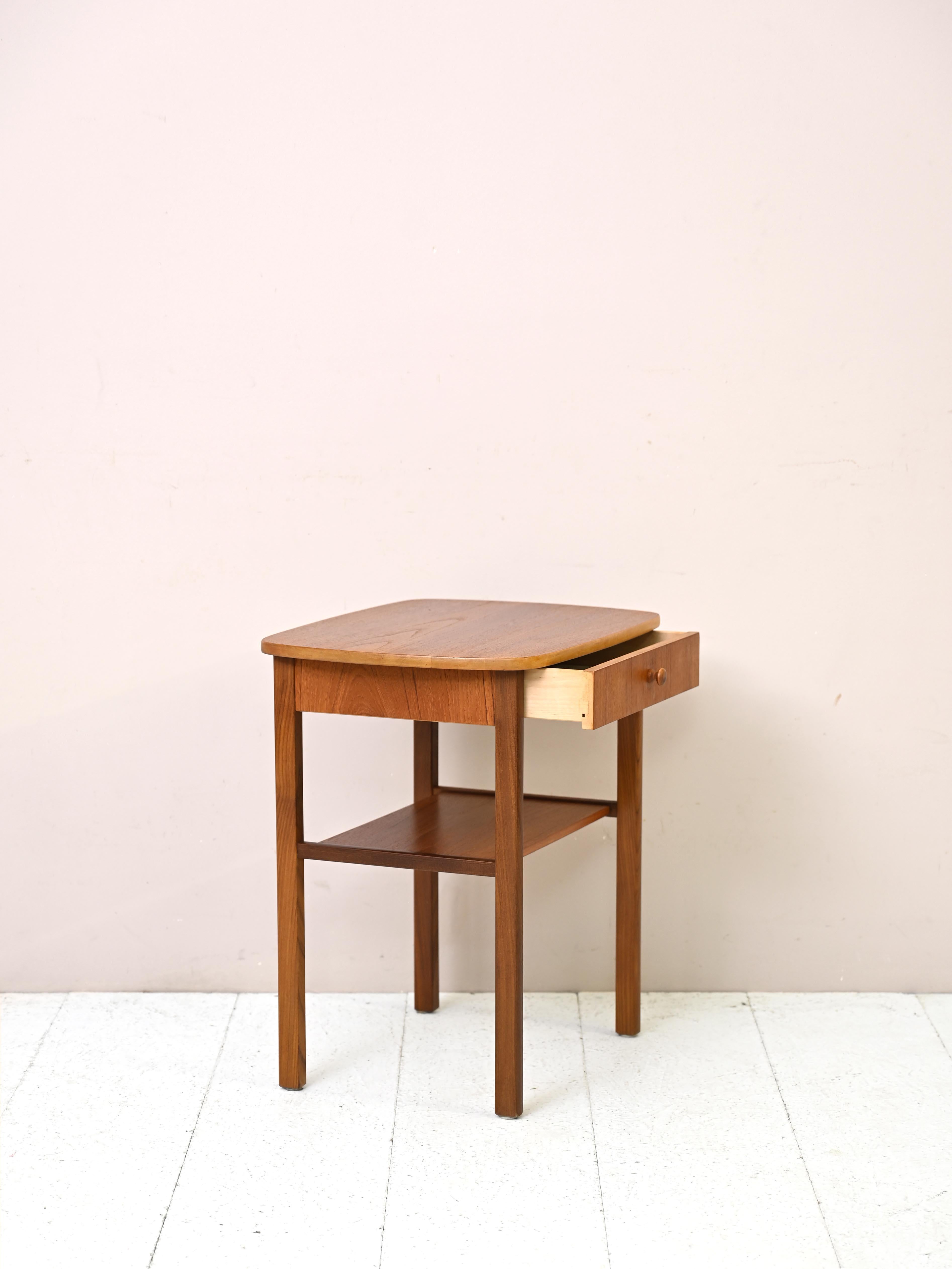 Scandinavian Vintage Danish Nightstand