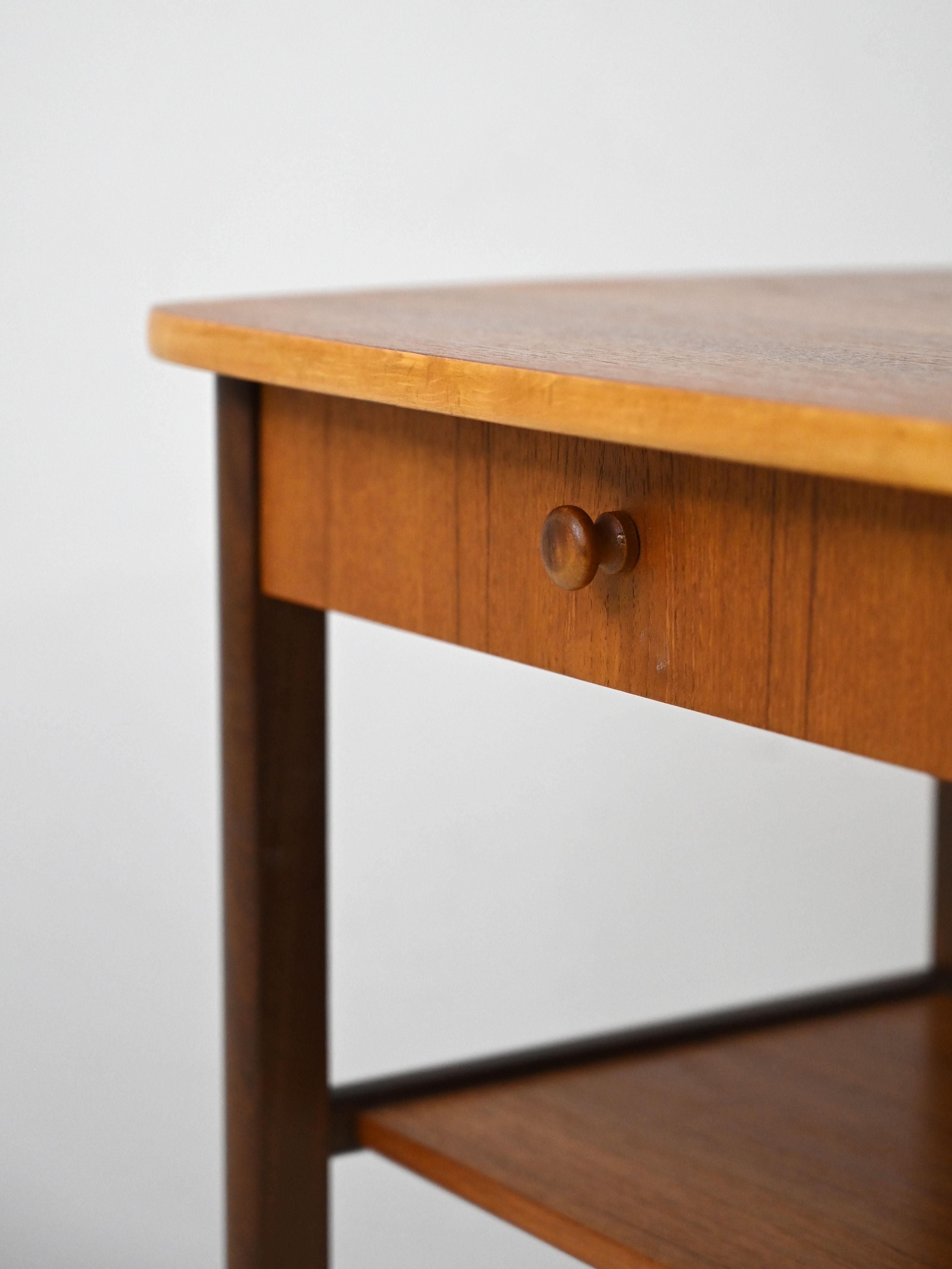 Mid-20th Century Vintage Danish Nightstand