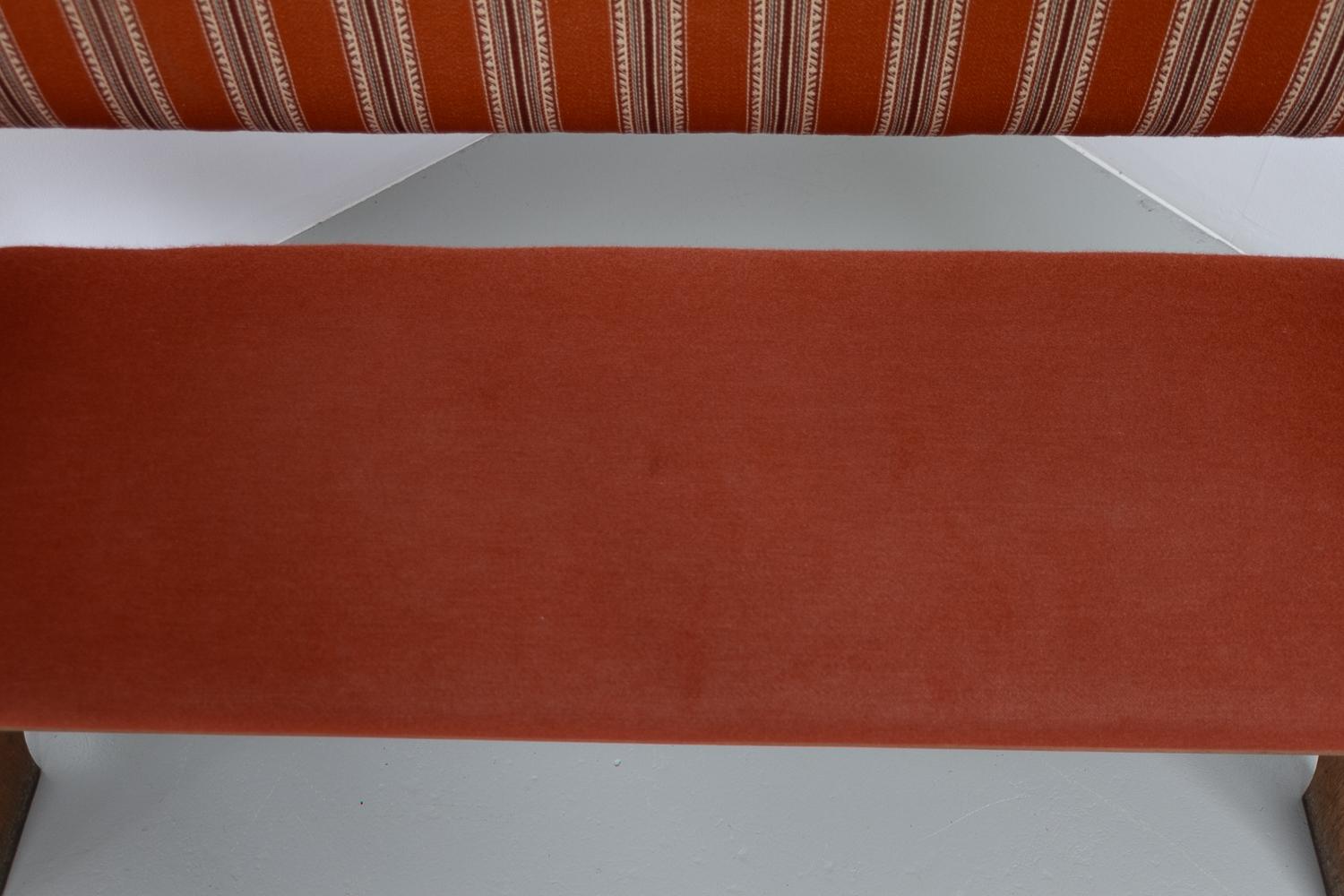 Vintage Danish Oak Bench, 1960s. For Sale 8