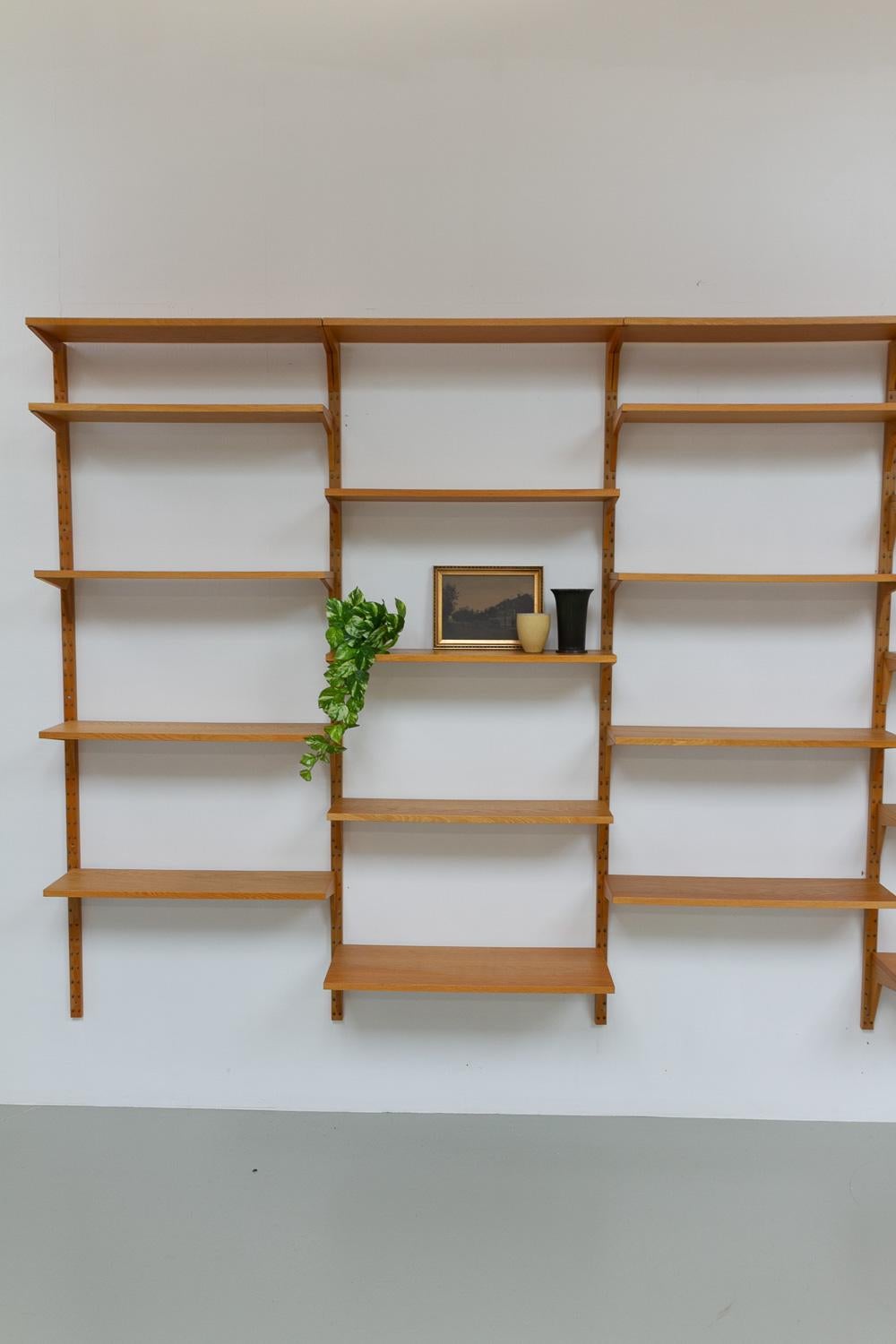 Mueble Modular de Roble Danés Vintage de Poul Cadovius para Cado, años 60. en venta 10